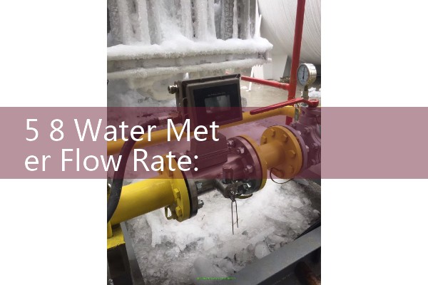 5 8 Water Meter Flow Rate: Expected Gallon Delivery for Standard Utility Dials