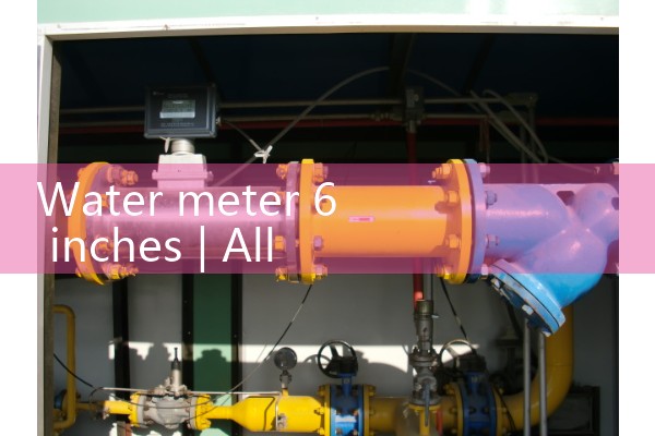 water meter 6 inch