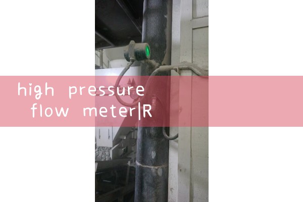 high pressure flow meter|venturi meter